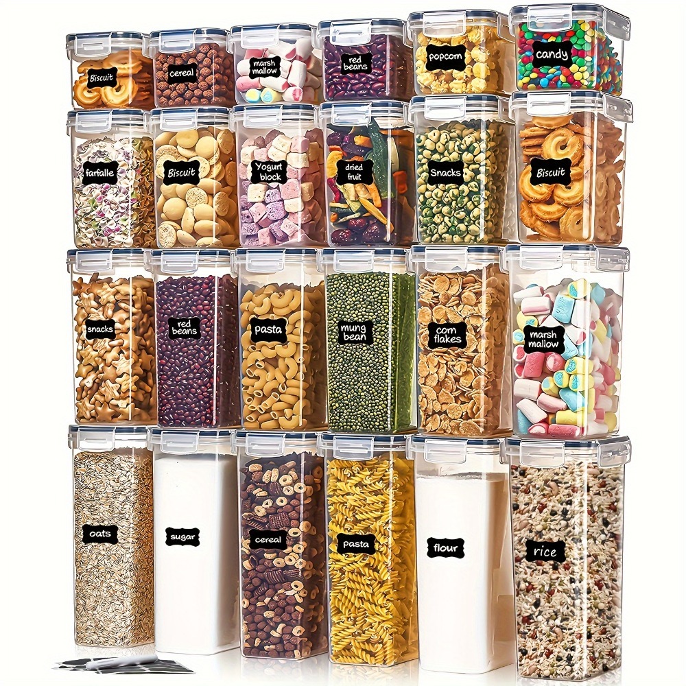 Kitchen Hanging Gadgets - 24 adet gıda saklama kapları 12