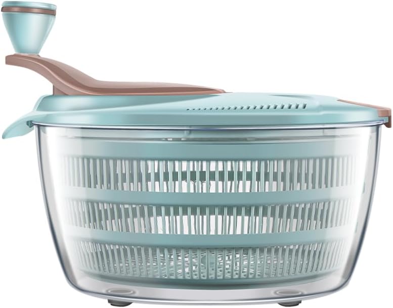 Salad Spinner - 4.24 Litrelik Salata Kurutucu, pratik manuel