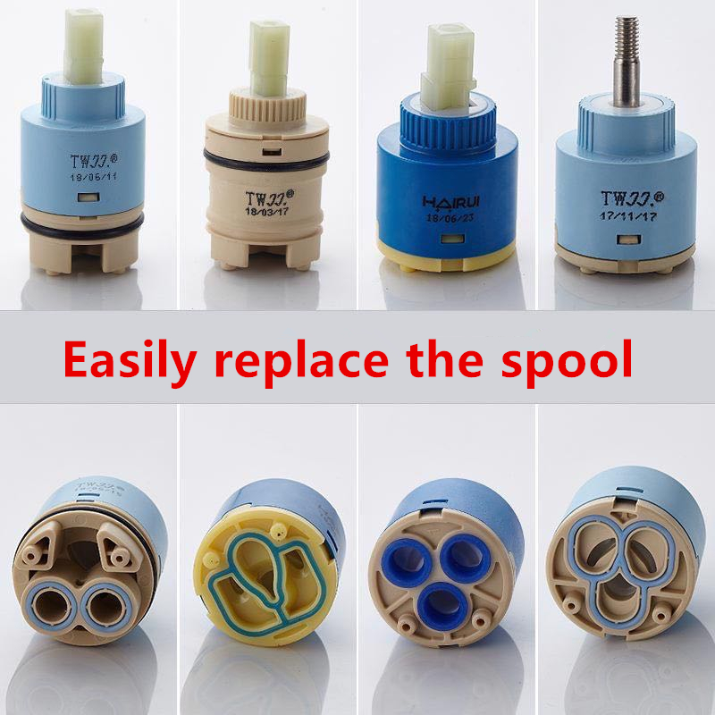 Kitchen Gadgets Mixer - Musluk karıştırma yüksek Spool vana 25mm/35mm/40mm