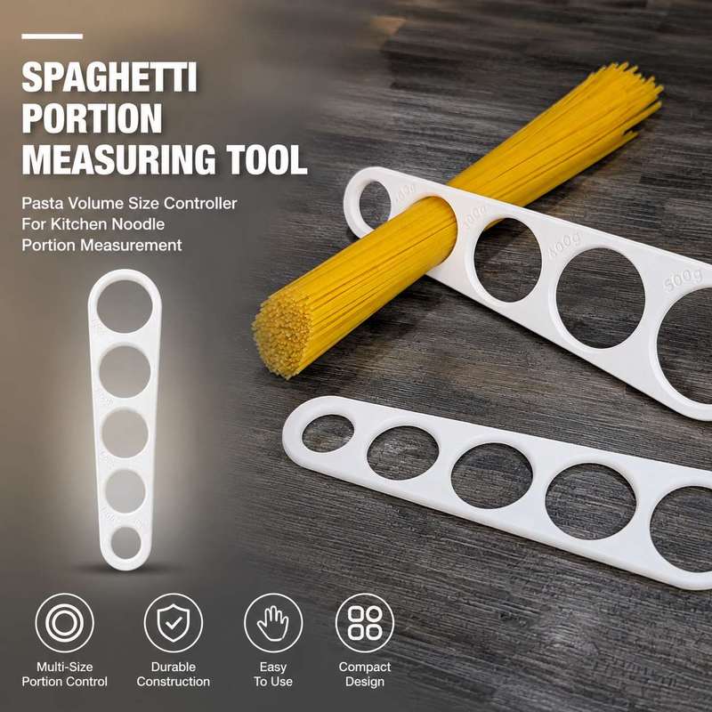 Pasta Measuring Tool - Mutfakta Erişte Porsiyon Ölçümü İçin Spagetti