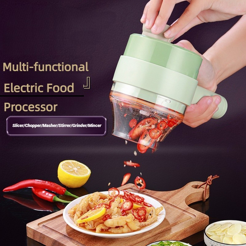 Kitchen Gadgets Machine - Kablosuz Elektrikli mutfak robotu Sebze Kesici