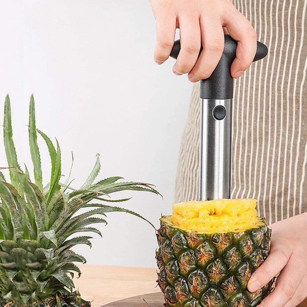 Kitchen Gadgets Hacks - Nokta Paslanmaz Çelik Ananas Soyucu Ananas