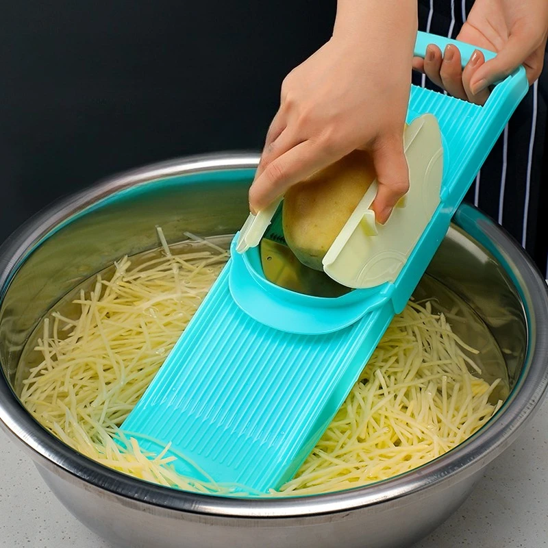 Korean Kitchen Gadgets - Taşınabilir Sebze Rendesi Patates Dilimleyici Çok