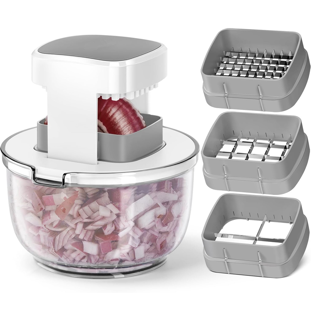 Korean Kitchen Gadgets - LMETJMA 3'ü 1 Arada Sebze Doğrayıcı