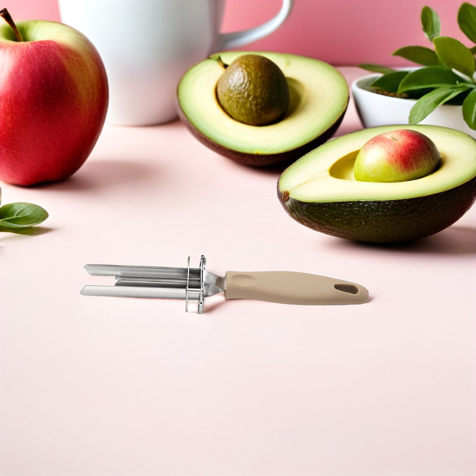 Kitchen Gadgets Usa - Ayarlanabilir Çaplı Biber Çekirdek Çıkarıcı Meyve