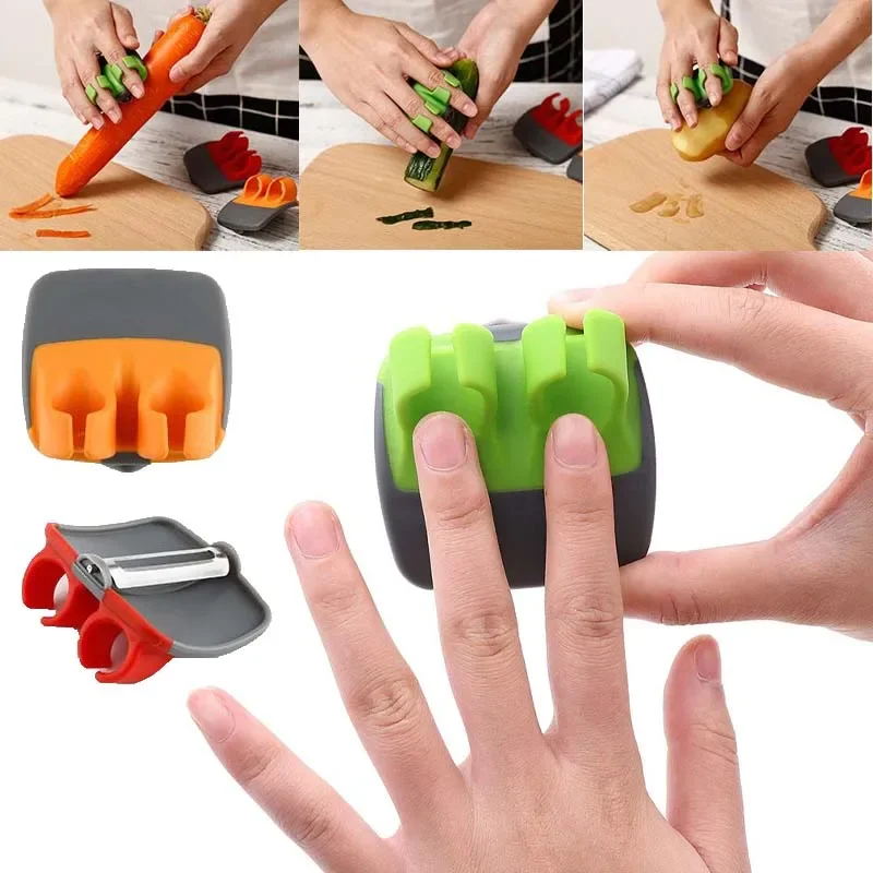 Kitchen Helper Gadgets - Palmiye Soyucu Sebze El Soyucu Hızlı