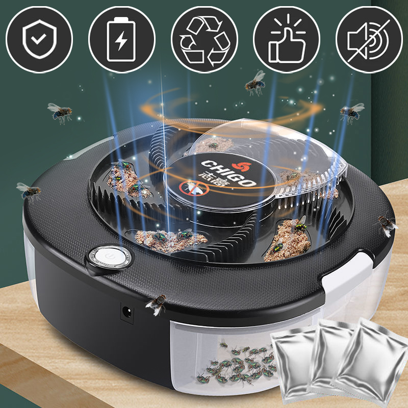 Kitchen Gadgets Electronic - Sinekkapan Şarj Edilebilir/USB Elektrikli Sinek Tuzağı