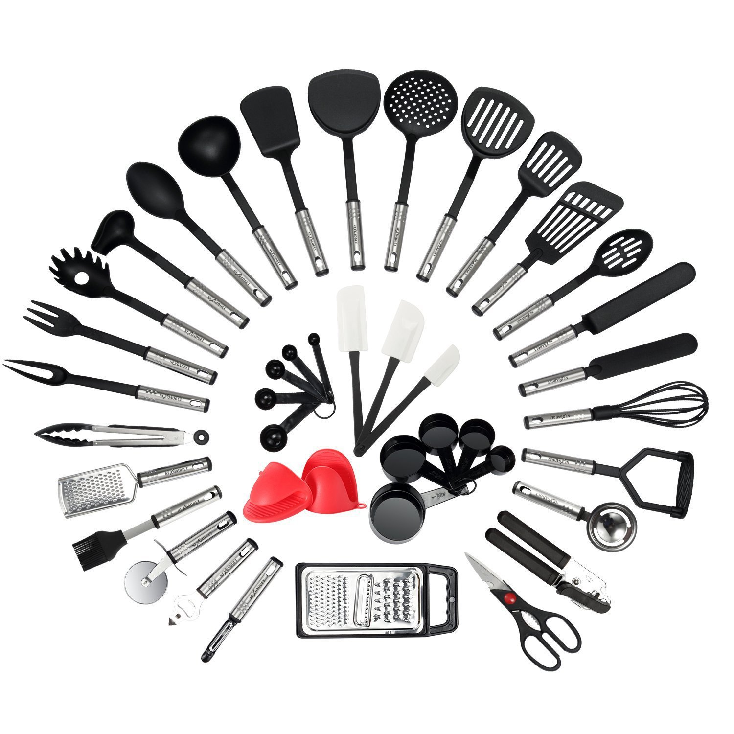 Kitchen Gadgets Usa - Sıcak Fırsat 42 Parça Yapışmaz Isıya