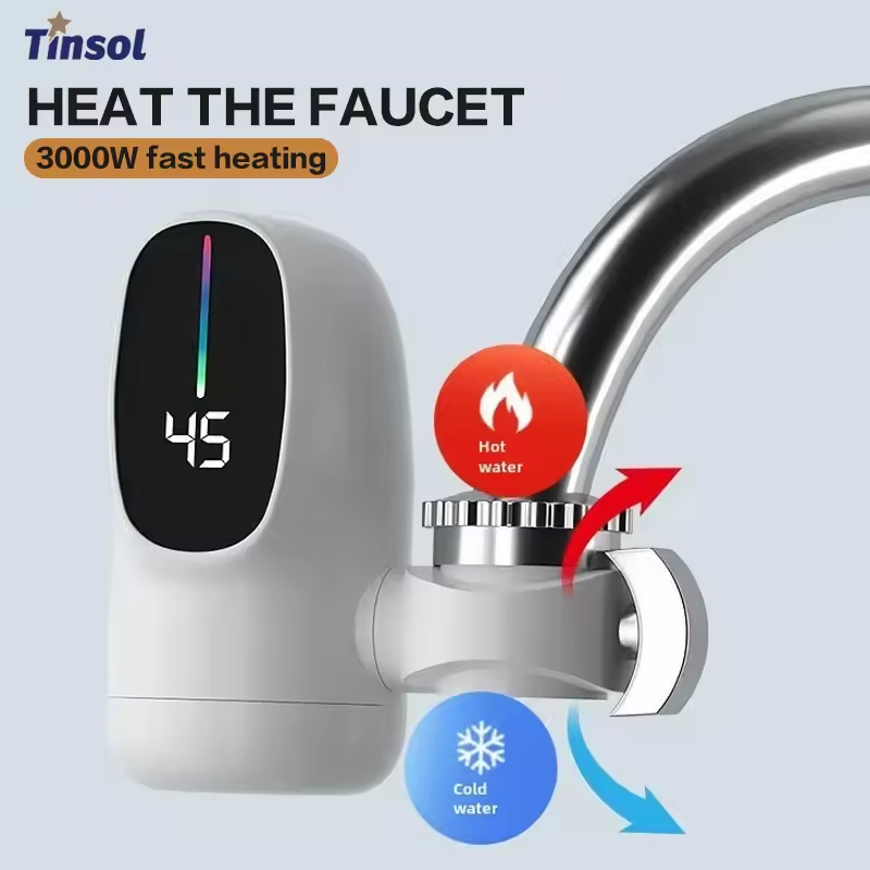 Kitchen Gadgets Mixer - 110V hızlı ısıtma elektrikli ısıtıcı musluk