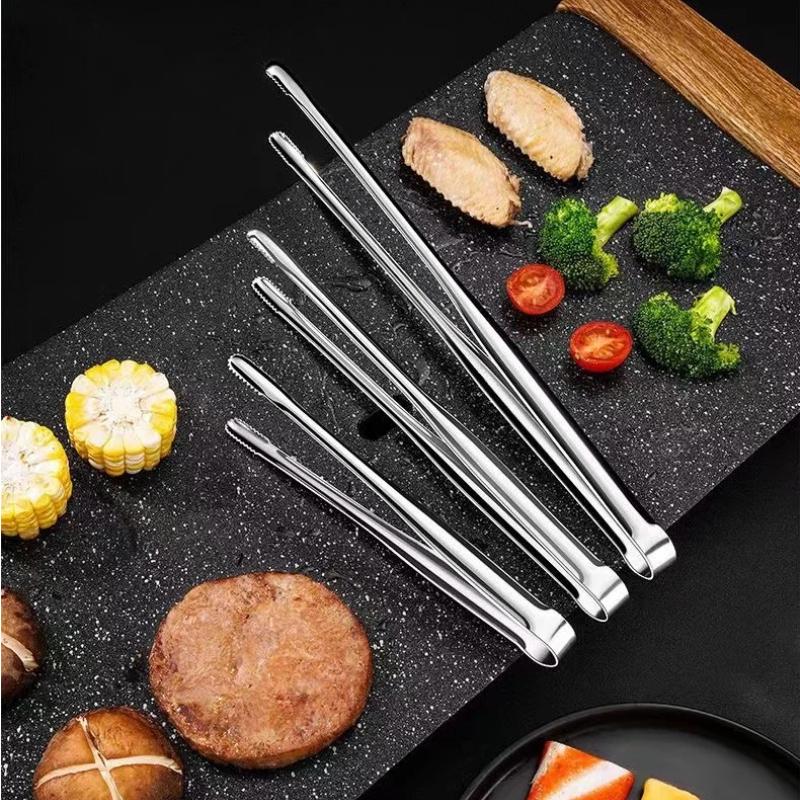 Korean Kitchen Gadgets - Paslanmaz Çelik Mutfak Maşası Kore Barbeküsü