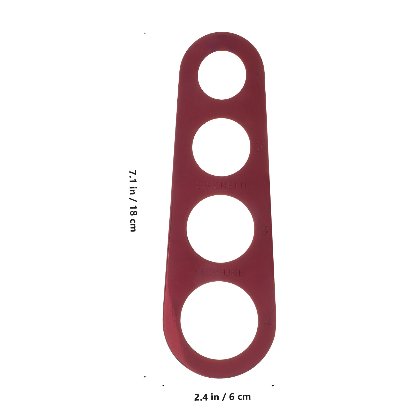 Paslanmaz Çelik 4 Delikli Maka - Pasta Measuring Tool incelemesi ve fiyatı