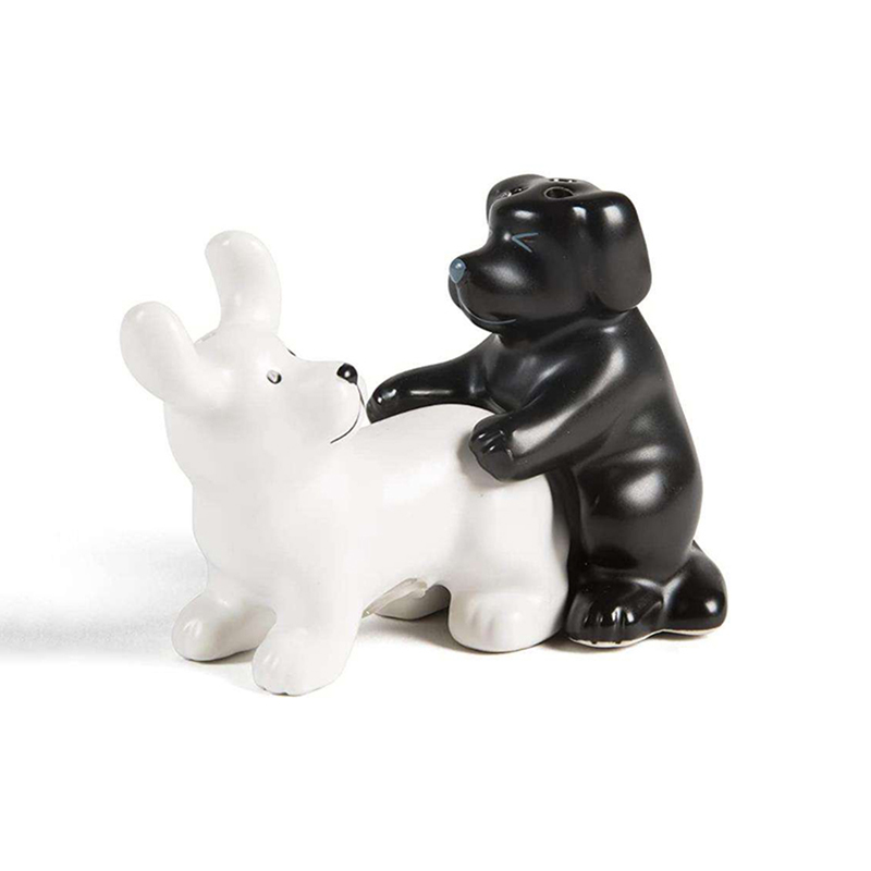Siyah Beyaz Seramik Köpek Tuzl - Korean Kitchen Gadgets incelemesi ve fiyatı