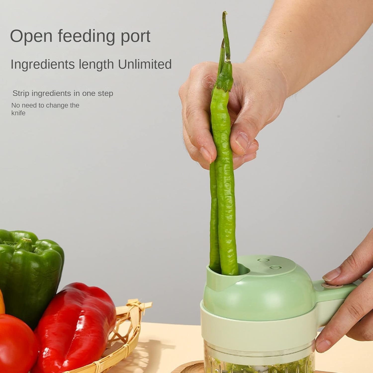 4'ü 1 Arada Otomatik Sebze Doğ - Kitchen Gadgets Machine incelemesi ve fiyatı