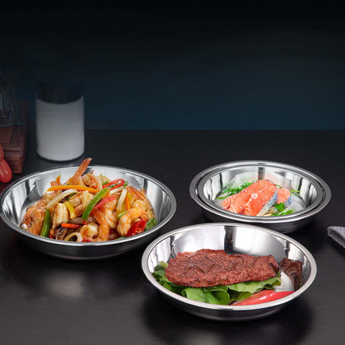 12cm Paslanmaz Çelik Yuvarlak  - Salad Spinner incelemesi ve fiyatı