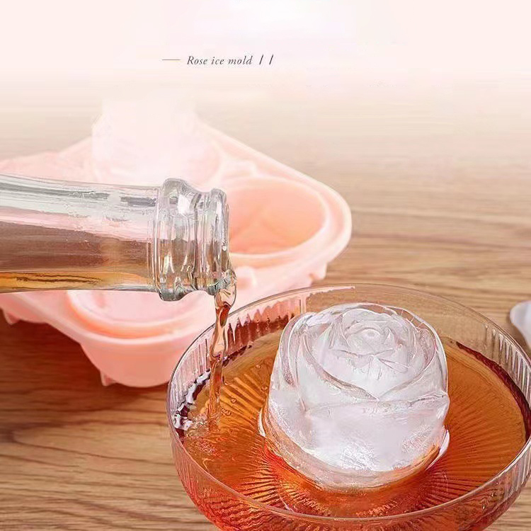 3D Gül Buz Kalıpları 4 Delik B - Kitchen Hanging Gadgets incelemesi ve fiyatı
