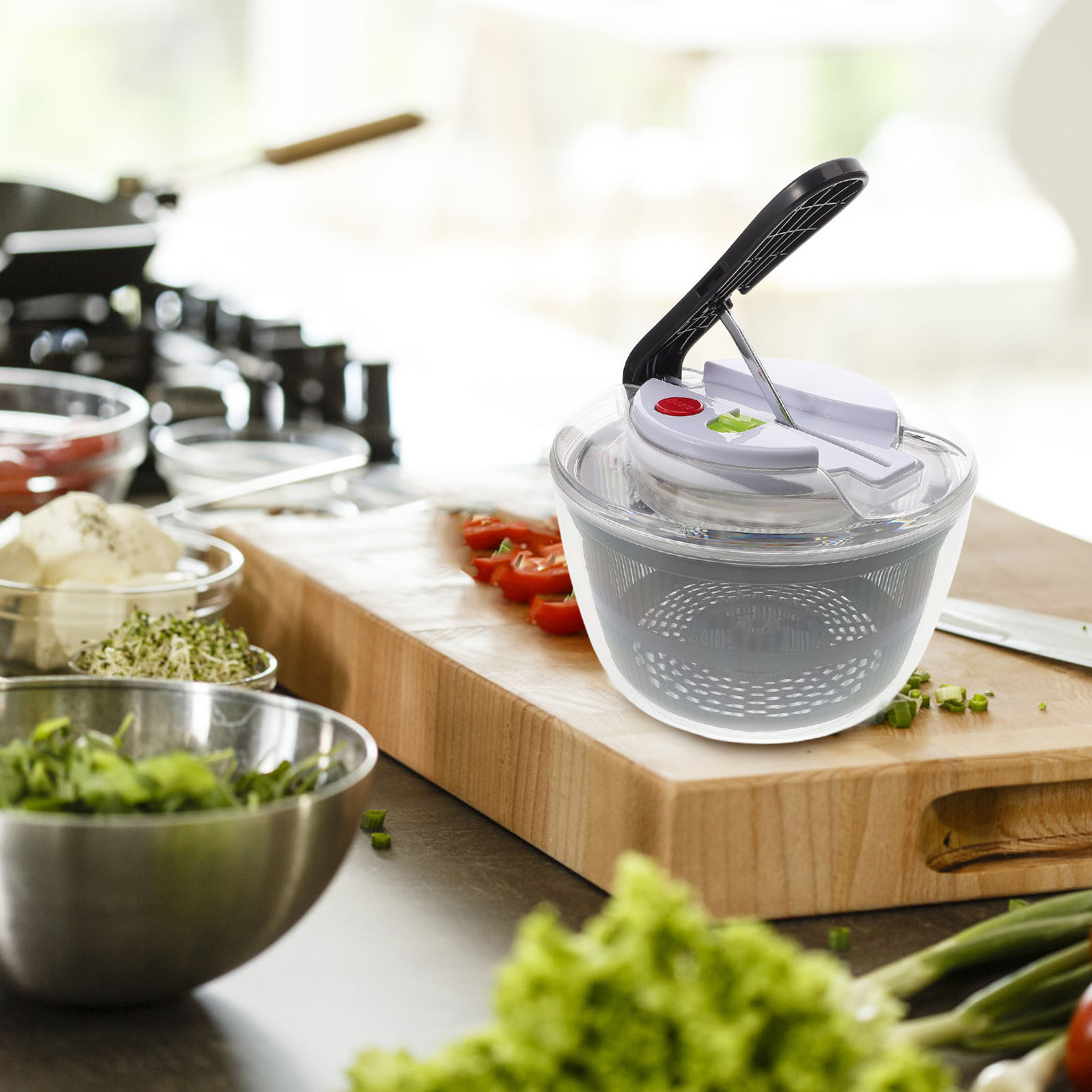 Manuel Presli Salata Kurutucu  - Salad Spinner incelemesi ve fiyatı