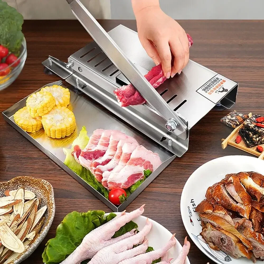 Ticari ev manuel kuzu dilimlem - Kitchen Gadgets Machine incelemesi ve fiyatı