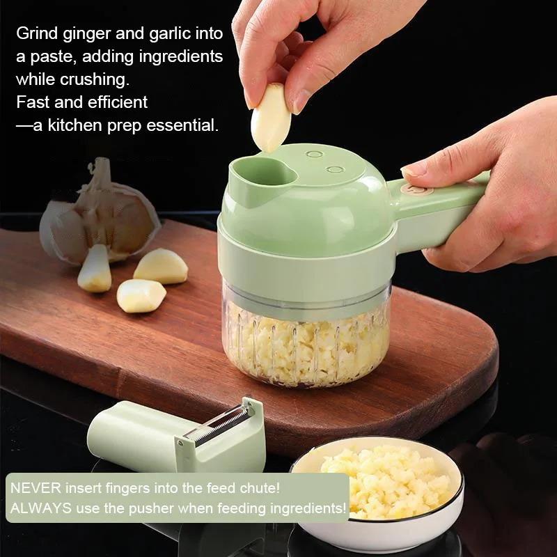4'ü 1 Arada Elektrikli Sebze D - Kitchen Gadgets Machine incelemesi ve fiyatı