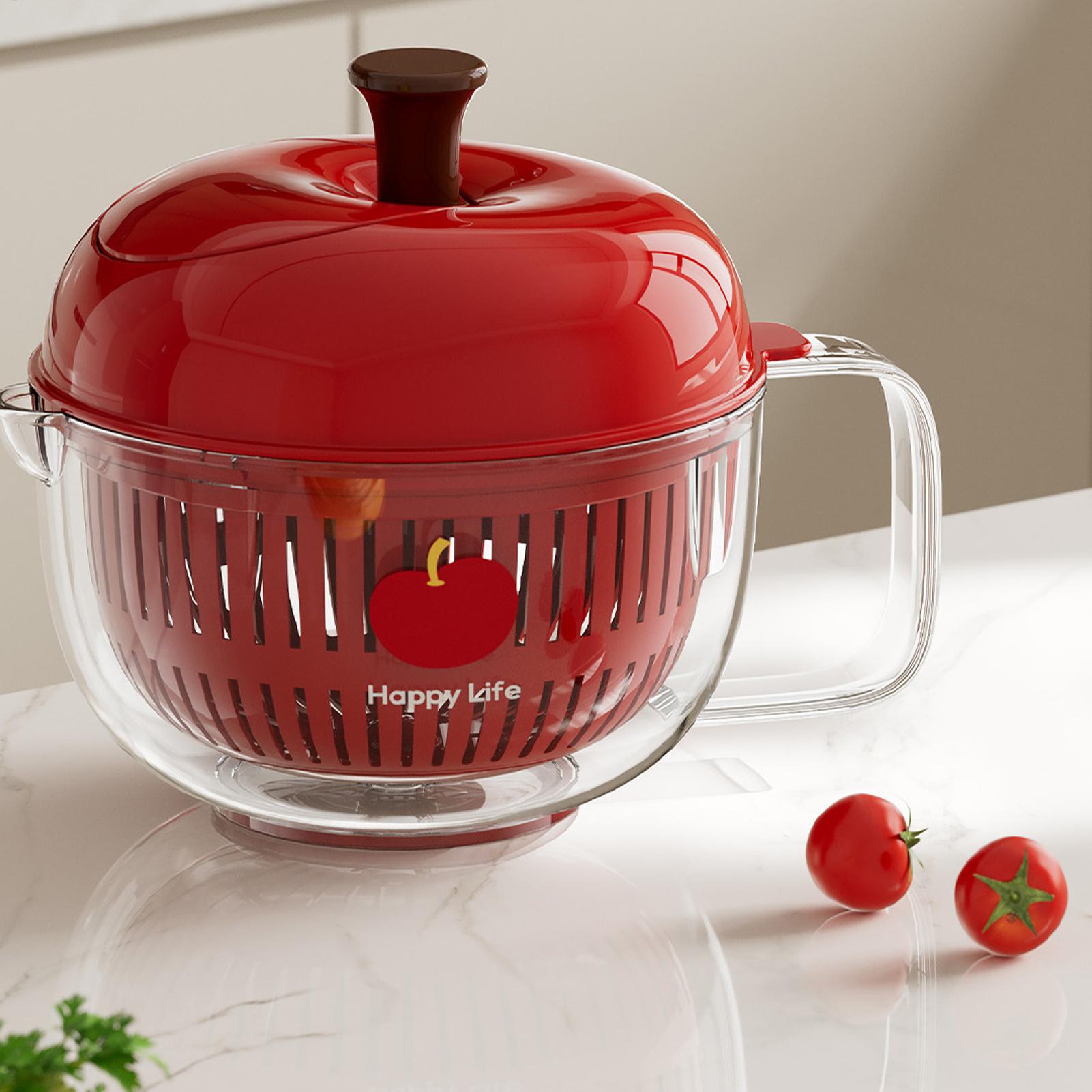 Meyve Temizleme Kabı Süzgeç Te - Salad Spinner incelemesi ve fiyatı