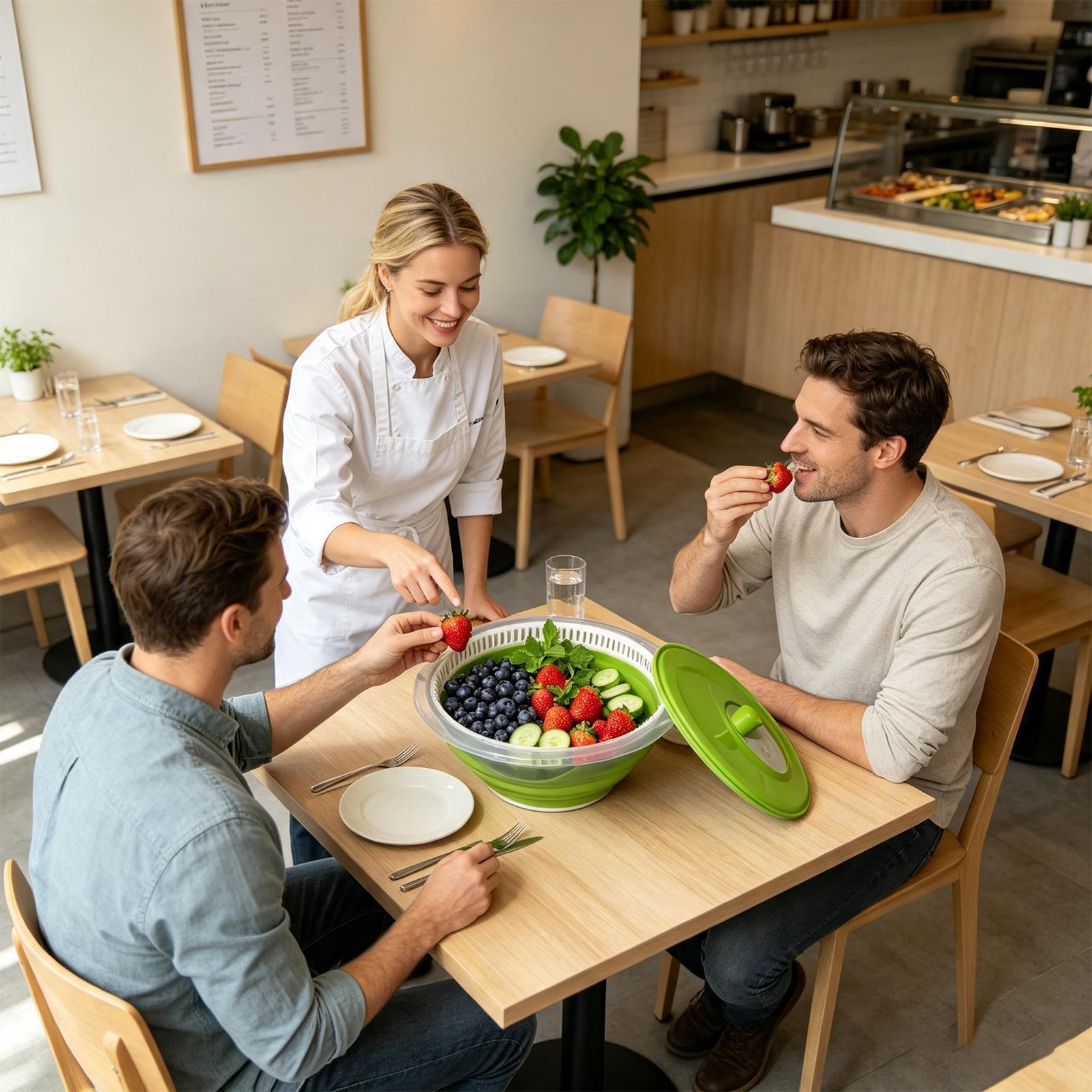 Katlanabilir Taşınabilir Manue - Salad Spinner incelemesi ve fiyatı